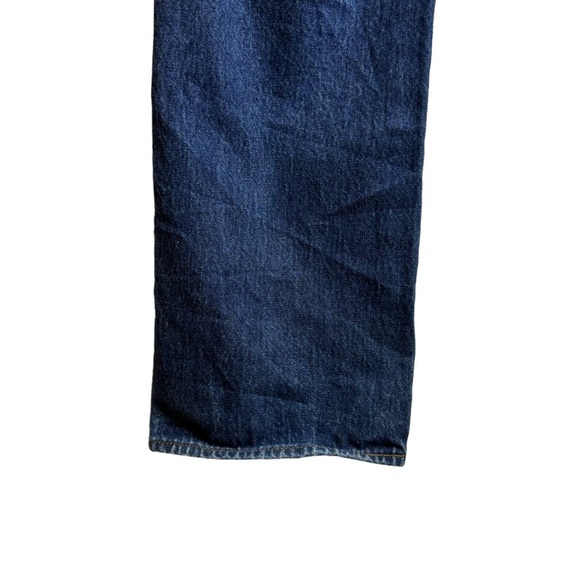 Levi's 501 Original Fit Rigid Denim Straight Leg Retro Blue Jeans 38 - Picture 10 of 16